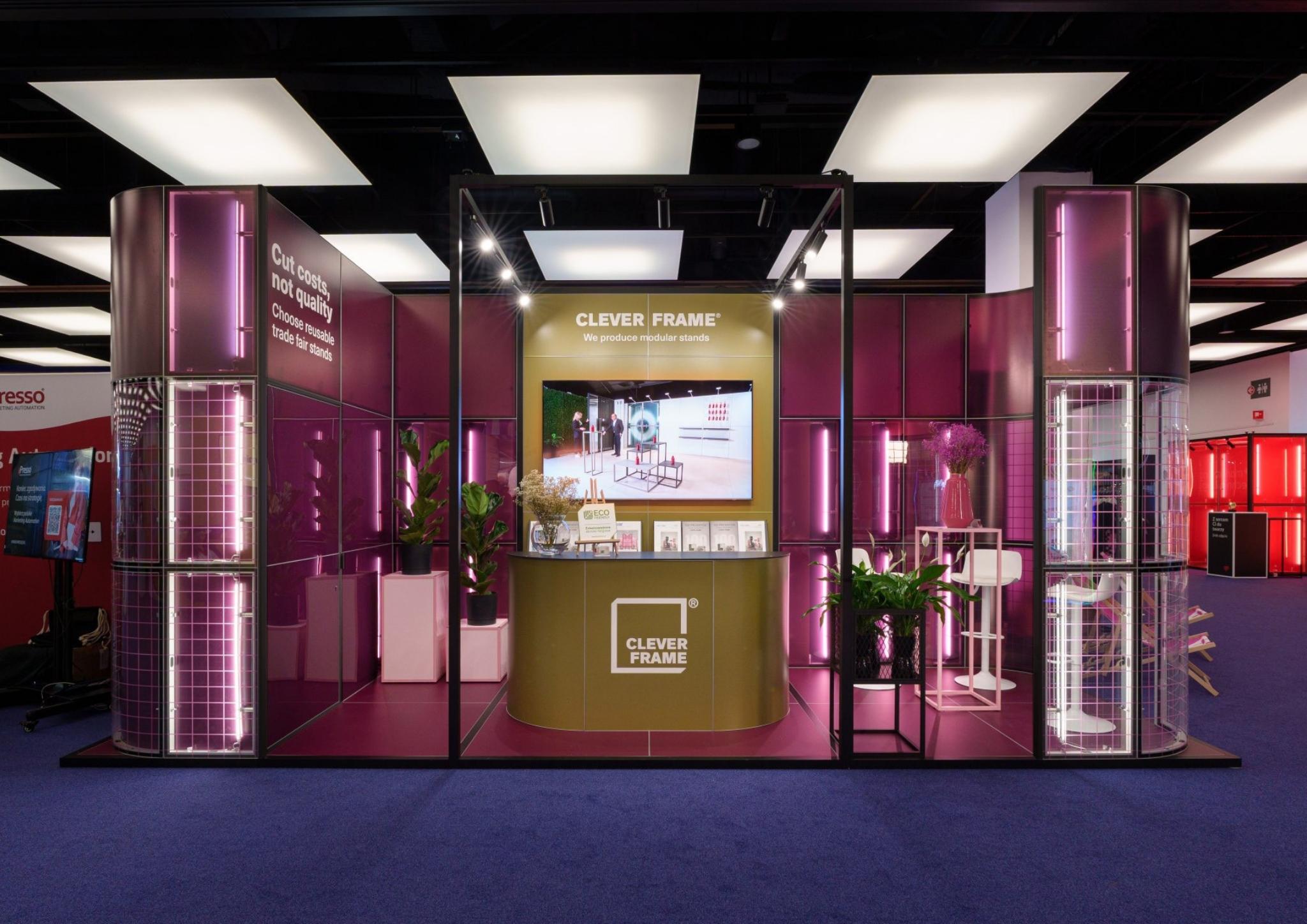 Messestand in Social Media und Employer Branding Kampagnen